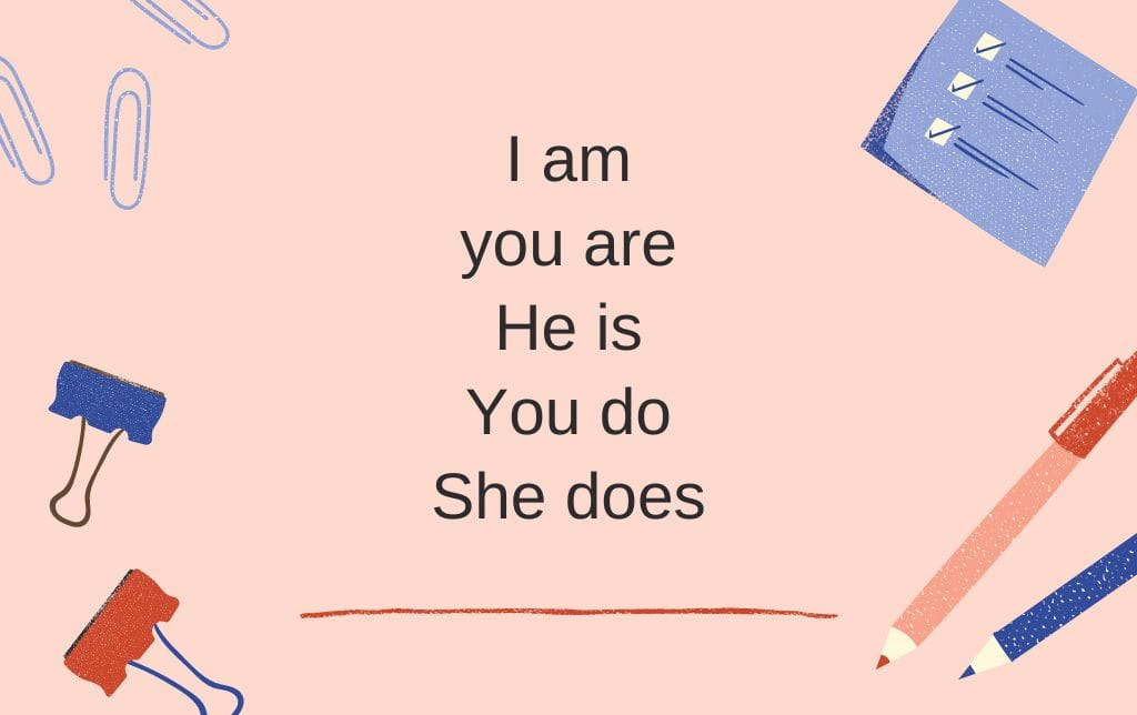 Present simple tense